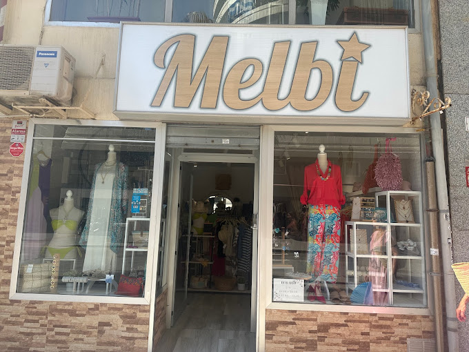 Fachada de la tienda de Melbi Moda